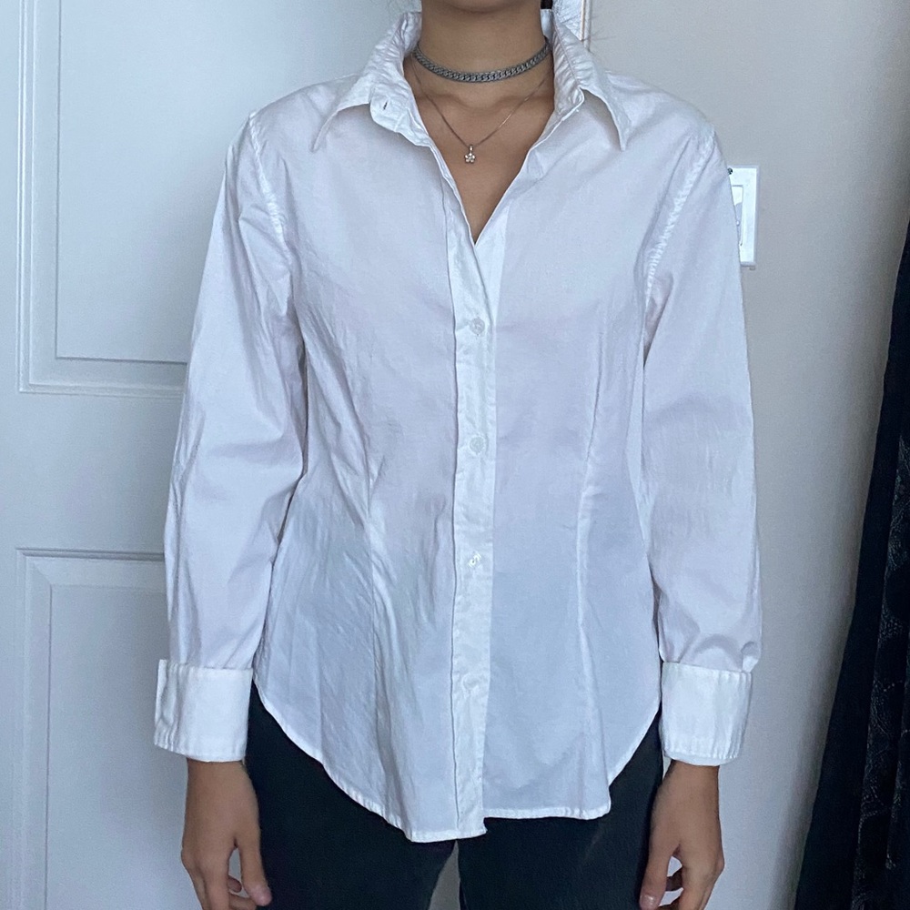 MOVING SALE The Limited White Button Down